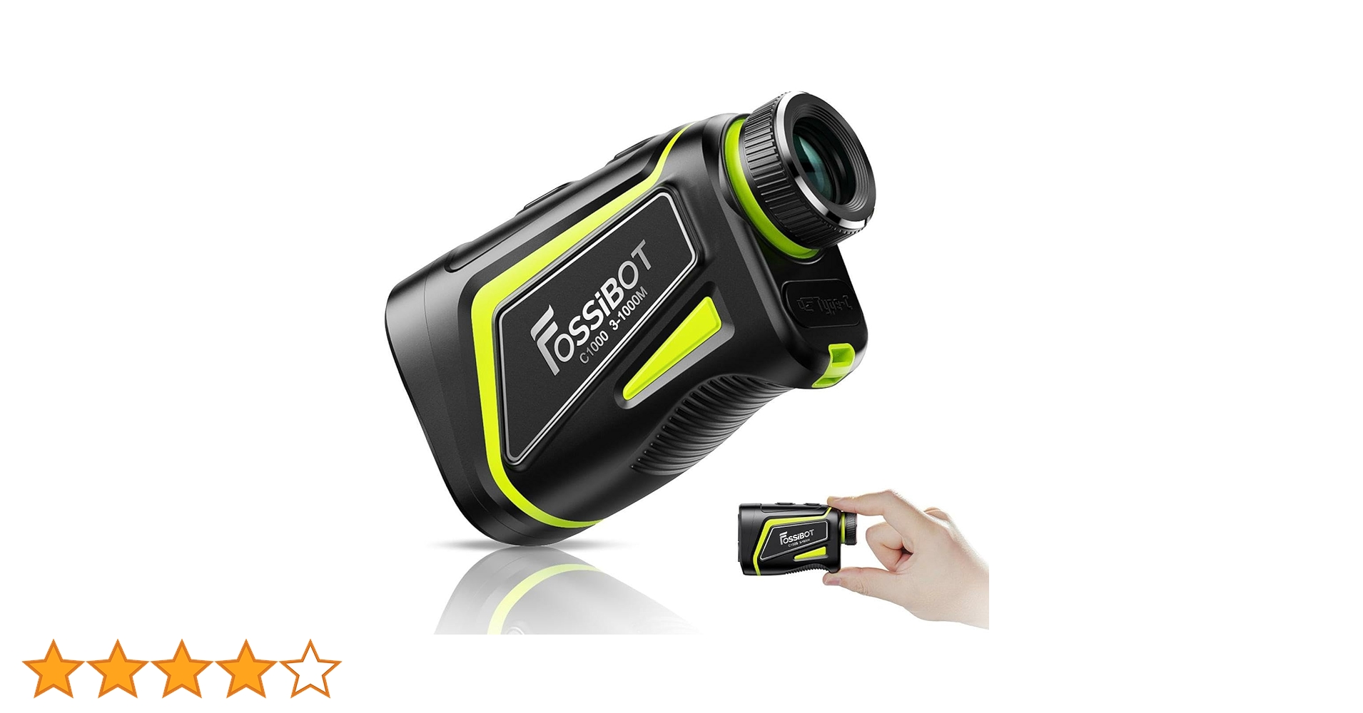 Amazon.co.jp: FOSSiBOT ゴルフレーザー距離計 C1000/C1000 PRO OLED赤